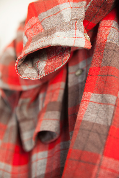 Red orange shirt