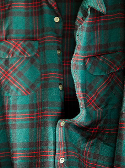 Green shirt