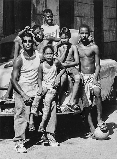 Children on car