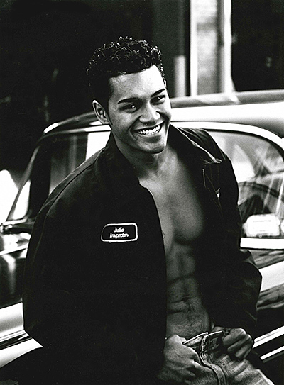 Julio smiling