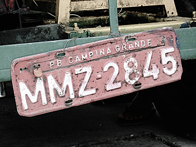 PB Campina Grande plates