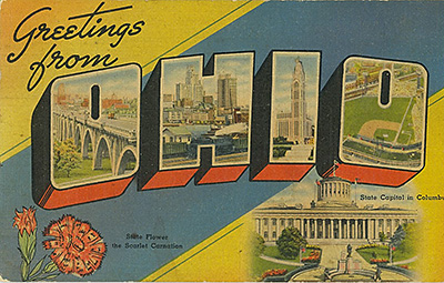 Ohio postcard
